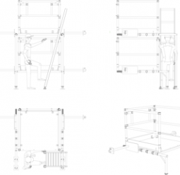 Steam Chest Valve Access Platform 